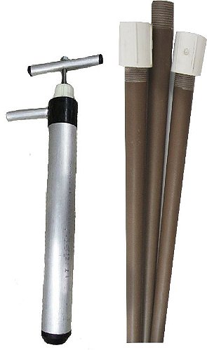 Bomba de Drenagem Manual Com Canos