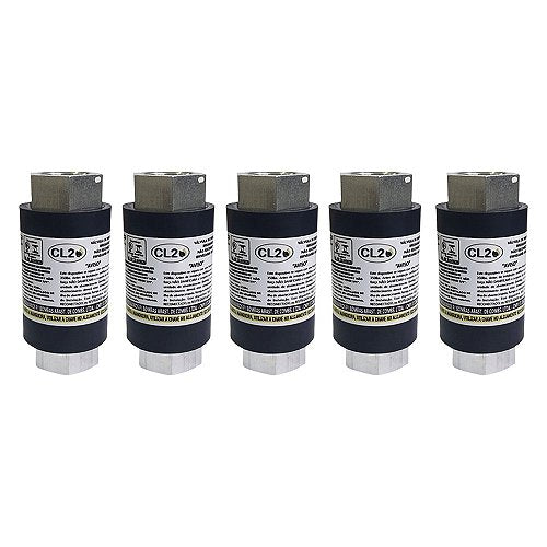 Kit com 5 Breakaway não reconectável 3/4" Certificado pelo Inmetro - CL2