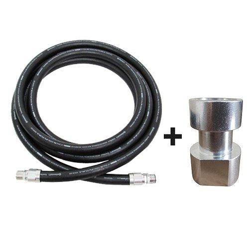 Mangueira para Abastecimento 3/4" Completa + Adaptador para Bomba Helix