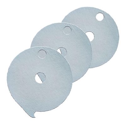 Papel Filtrante Redondo com 2 furos