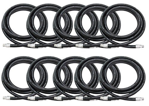 Kit com 10 Mangueira para Abastecimento 3/4" Completa - Importada