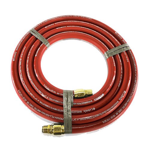 Mangueira para Abastecimento Colorida 3/4" Com 5 Metros - Vermelha