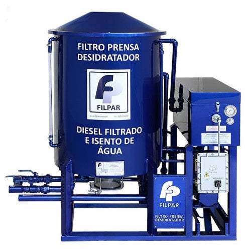 Filtro Prensa Desidratador FP30000W - Para Óleo Diesel