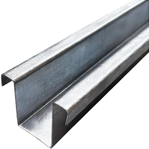 Canaleta de Aço Galvanizado a Fogo - Barra com 3 Metros