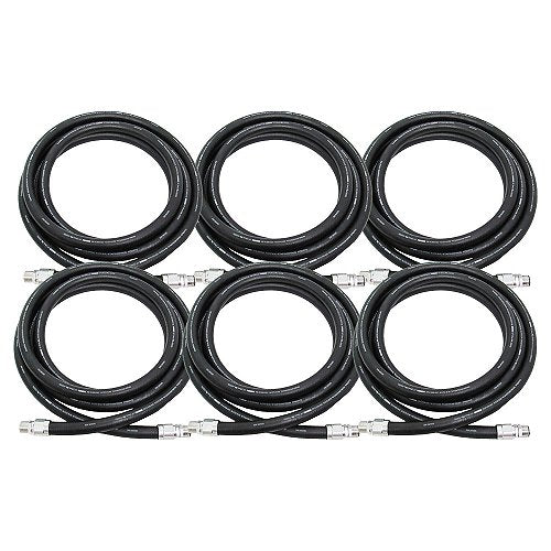 Kit 6 Mangueira para Abastecimento 1" Completa com 5 Metros - SeuPosto