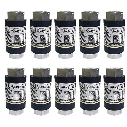 Kit com 10 Válvulas de Segurança Breakaway 3/4 - Com Inmetro - CL2