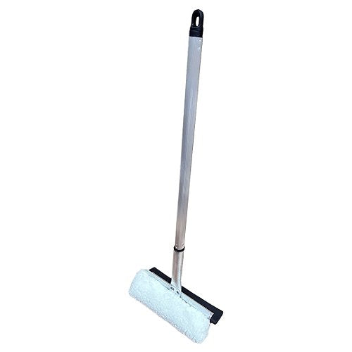 Rodo para Limpar Vidro 22 cm - Cabo de Alumínio